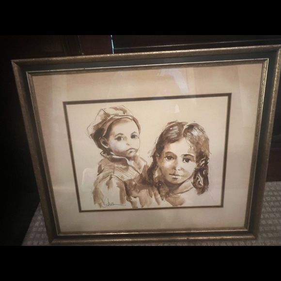 ORIGINAL SIGNED ART by RENOWN ARTIST, MARY VICKERS - Picture 4 of 6